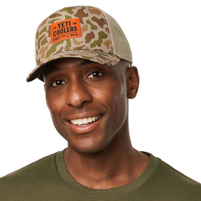 our store Camo Trucker Hat